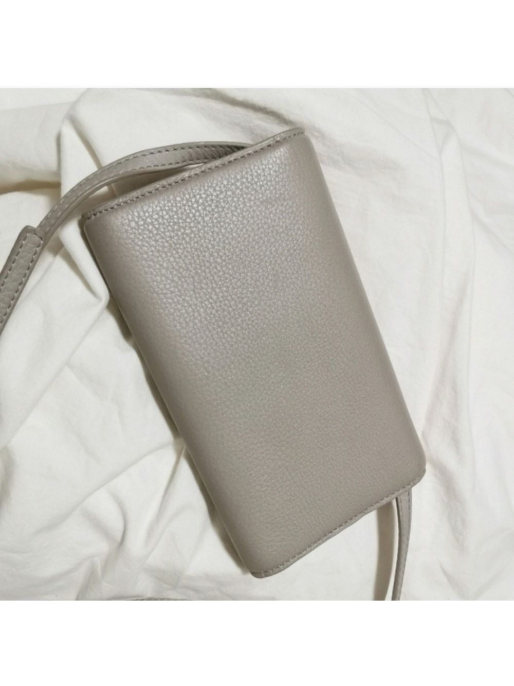 Tory Burch Dove Gray Wallet On Chain Shoulder bag Clutch - Picture 2 of 16